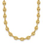 Gold Necklaces & Bracelets 14K Yellow Gold Mariner Link Necklace & Bracelet 31-2323