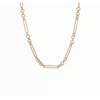 Gold Necklaces & Bracelets 14k Yellow Gold Polished 34" Fancy Link Necklace 31-2365