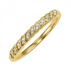 Stackable Collection Diamond Twist Band FR1456