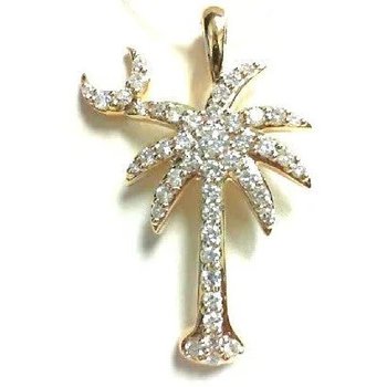 2.00ctw 14K Yellow Gold Diamond Palmetto with Crescent 30-03904