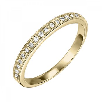 Diamond Milgrain Band fr1085