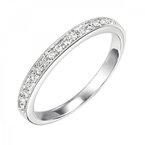 Stackable Collection Diamond Milgrain Band fr1085