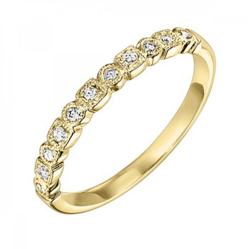 Diamond Milgrain Band FR1084