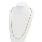 Gold Necklaces & Bracelets 14k Yellow Gold Polished 34" Fancy Link Necklace 31-2365