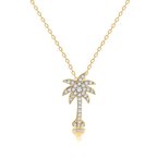 Diamond Palmetto Jewelry .75ctw 14K Diamond Palmetto Pendant 30-03807