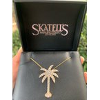 Diamond Palmetto Jewelry .75ctw 14K Diamond Palmetto Pendant 30-03807