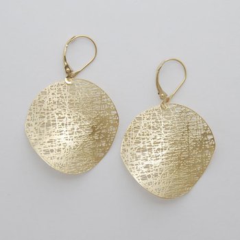 14K Yellow Gold Potato Chip 17-5758