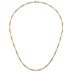 Gold Necklaces & Bracelets 14k Yellow Gold Polished 34" Fancy Link Necklace 31-2365