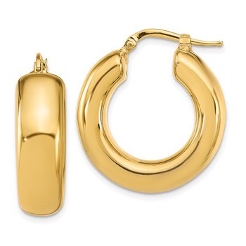 14K Hoop Earrings 17-5675