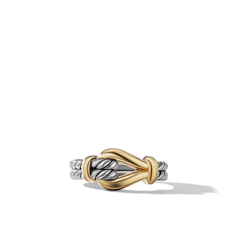 Thoroughbred Loop Ring with 18K Yellow Gold 192740813085