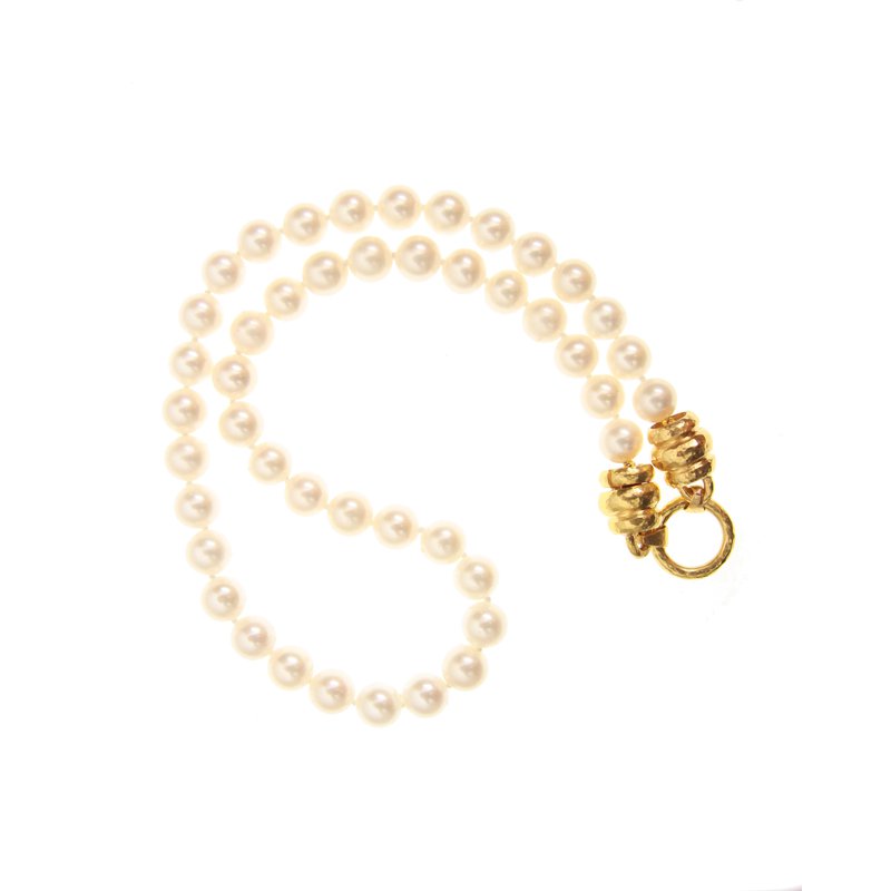 Elizabeth Locke Pearl Necklace N99374 - Mednikow