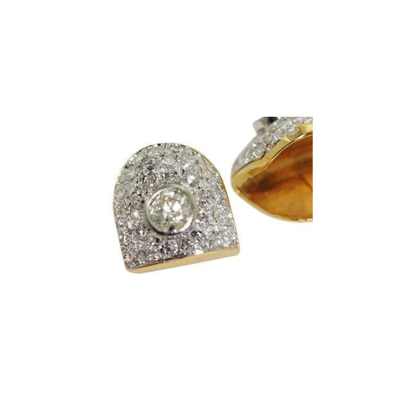 Grillz Bezel Set Diamond Grill G0026 - Mr. Goldman & Sons