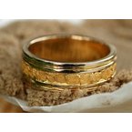 Gold Rush Fine Jewelry Alaskan Gold Nugget Wedding Band GRW327 GRW327