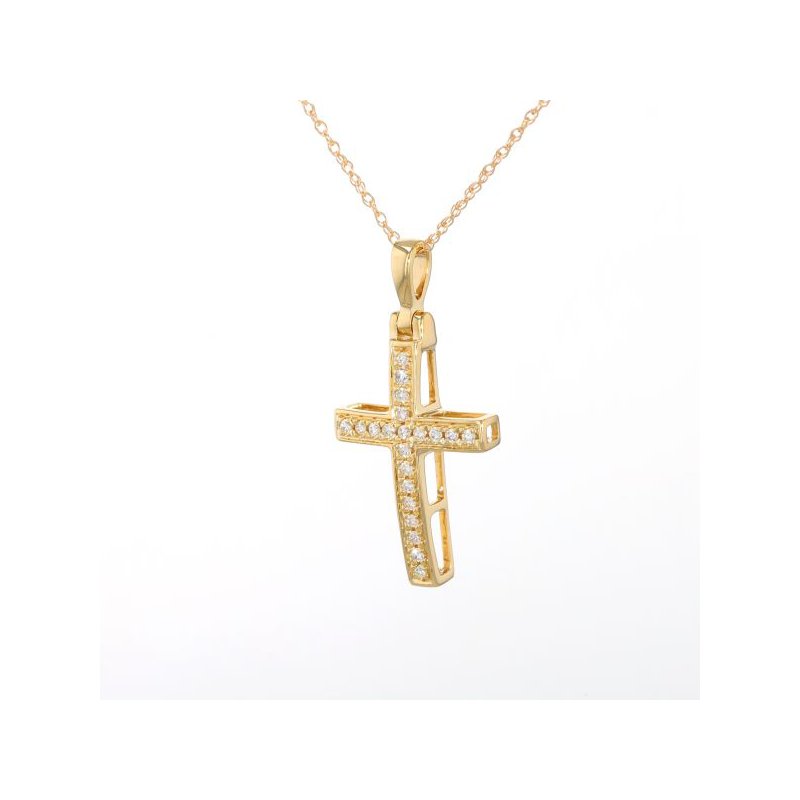 Couch's Signature Diamond Cross Pendant Necklace 16500385 Couch's