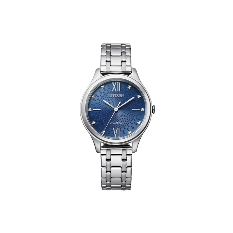 Citizen Citizen Ladies Stainless Steel Textured Blue Dial  display picture 1