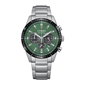 Citizen Corso Black Dial Two Tone Stainless Steel Watch 535-00406