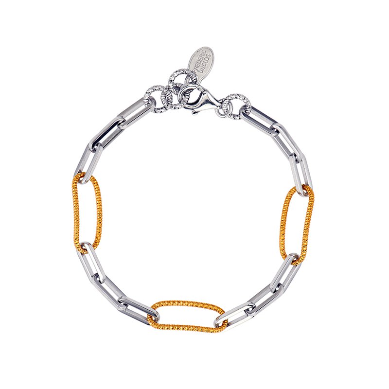 Frederic Duclos Frederic Duclos Oval Paperclip Bracelet BR1260
