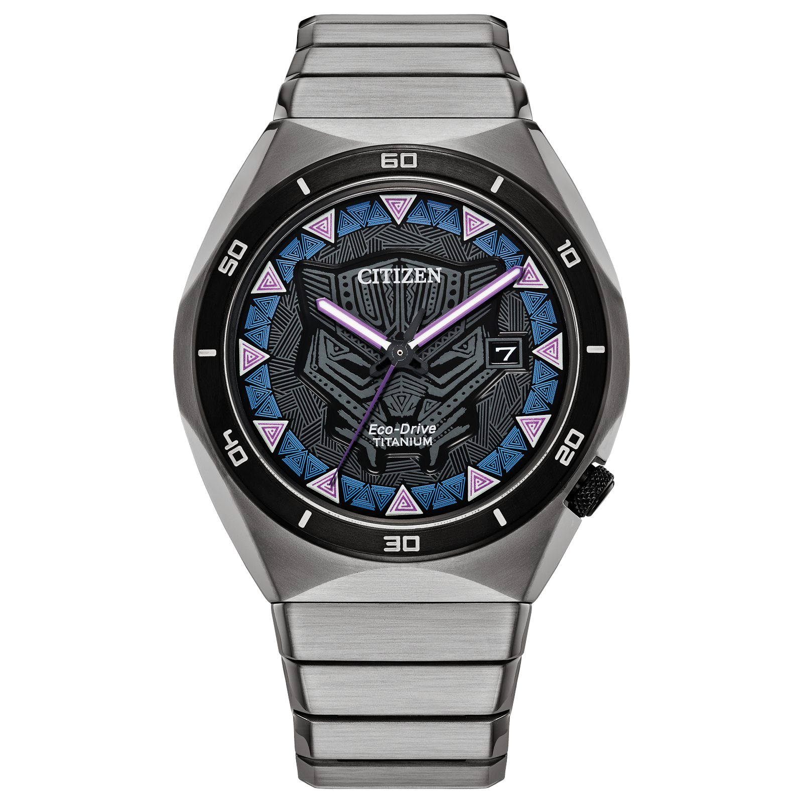 Citizen Black Panther Citizen EcoDrive Watch CW565-01406