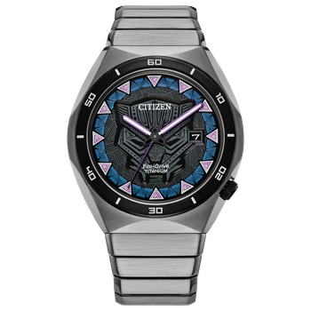 Citizen Black Panther Citizen EcoDrive Watch CW565-01406