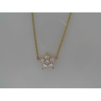 Fana DIAMOND STAR NECKLACE 16-18