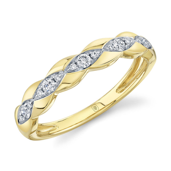 SHY CREATION KATE 14KY 0.19TCW DIAMOND LADYS BAND 001-130-01588
