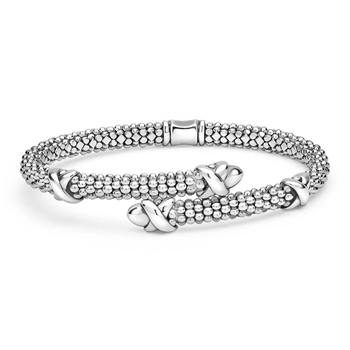 STERLING SILVER 5MM VERSA BYPASS BRACELET S/O 002-610-03523