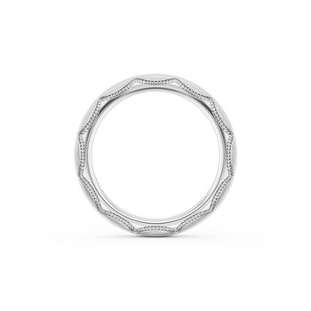 PLATINUM FOUNDERS COLLECTION BRUSHED FINISH 5MM WEDDING BAND 002-405-10430