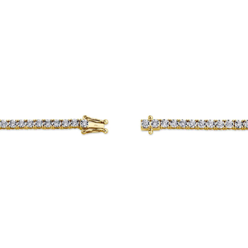 14K YELLOW GOLD DIAMOND TENNIS BRACELET 1.00CTW 001-175-00127