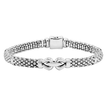 SS DERBY 6MM ROPE BRACELET 001-610-03107
