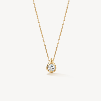18KY LU DROPLET PENDANT DIA 001-165-09530