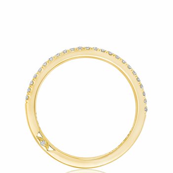 18K YELLOW GOLD SIMPLY TACORI DIAMOND 1/2 ETERNITY BAND 001-110-15498