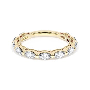 18K YG DIAMOND MARQ SHARED PRONG WB 001-110-15370
