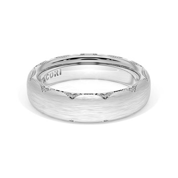 PLATINUM FOUNDERS COLLECTION BRUSHED FINISH 5MM WEDDING BAND 002-405-10430