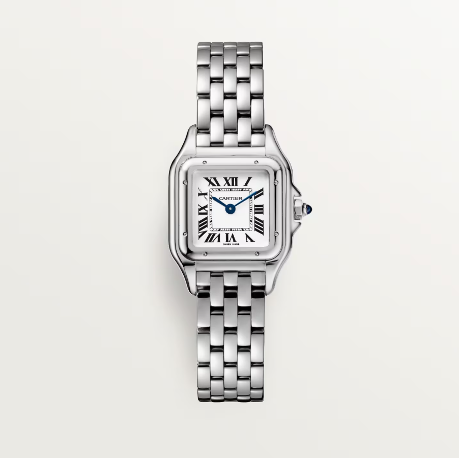 Cartier STAINLESS STEEL PANTHERE QUARTZ SMALL MODEL ON BRACELET