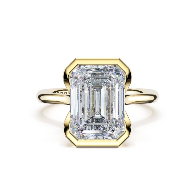 Tacori 18K YELLOW GOLD SOLITAIRE MOUNTING WITH DIAMOND