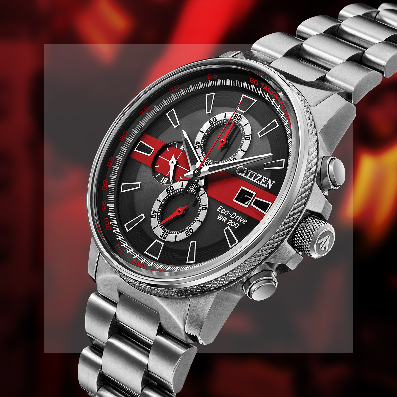 Citizen Men's Thin Red Line CA0299-57E - Kingston Fine Jewelry