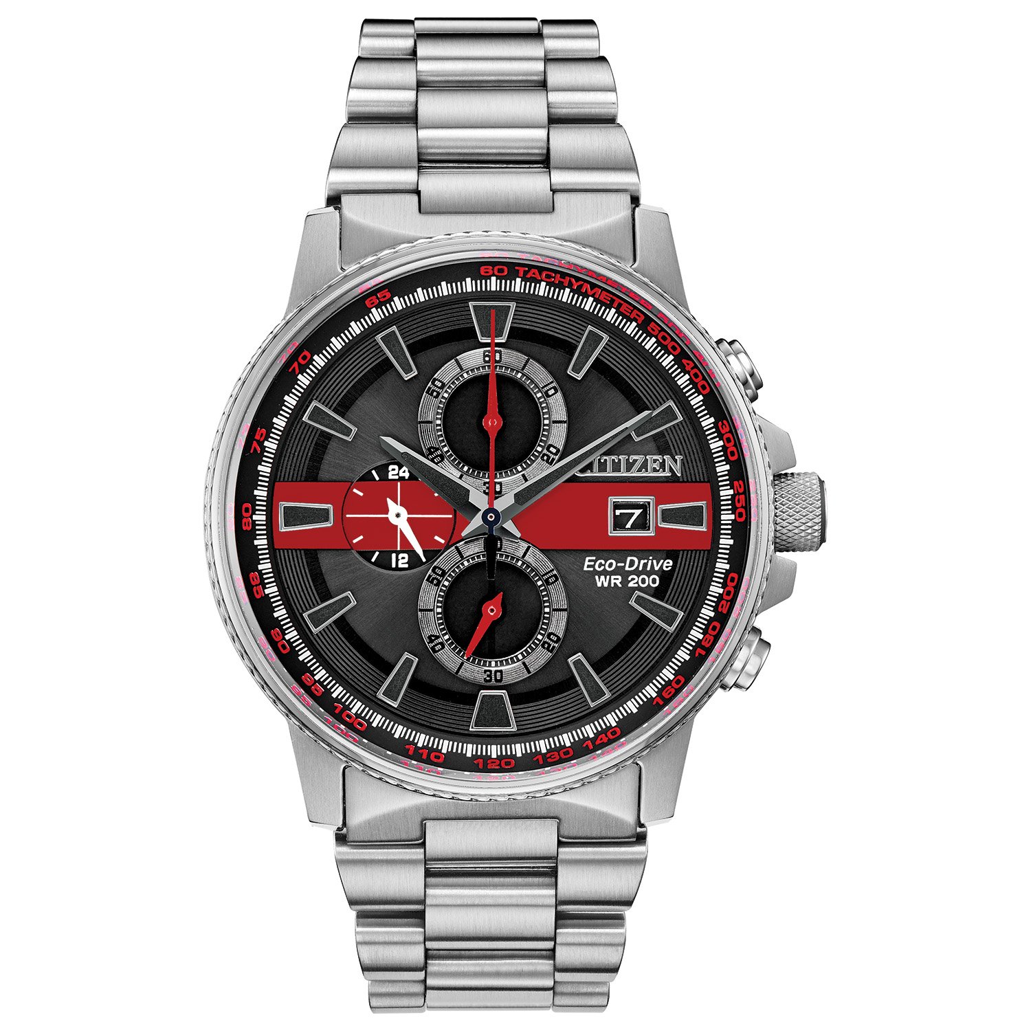 Citizen Men's Thin Red Line CA0299-57E - Kingston Fine Jewelry