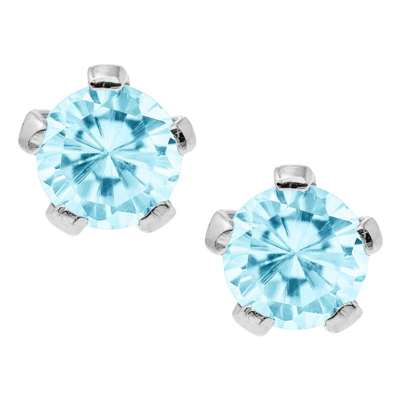 March Birthstone Earrings