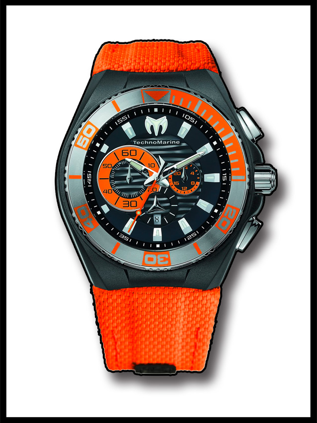 TechnoMarine TechnoMarine Watch Cruise Locker Orange 410S811B2011L