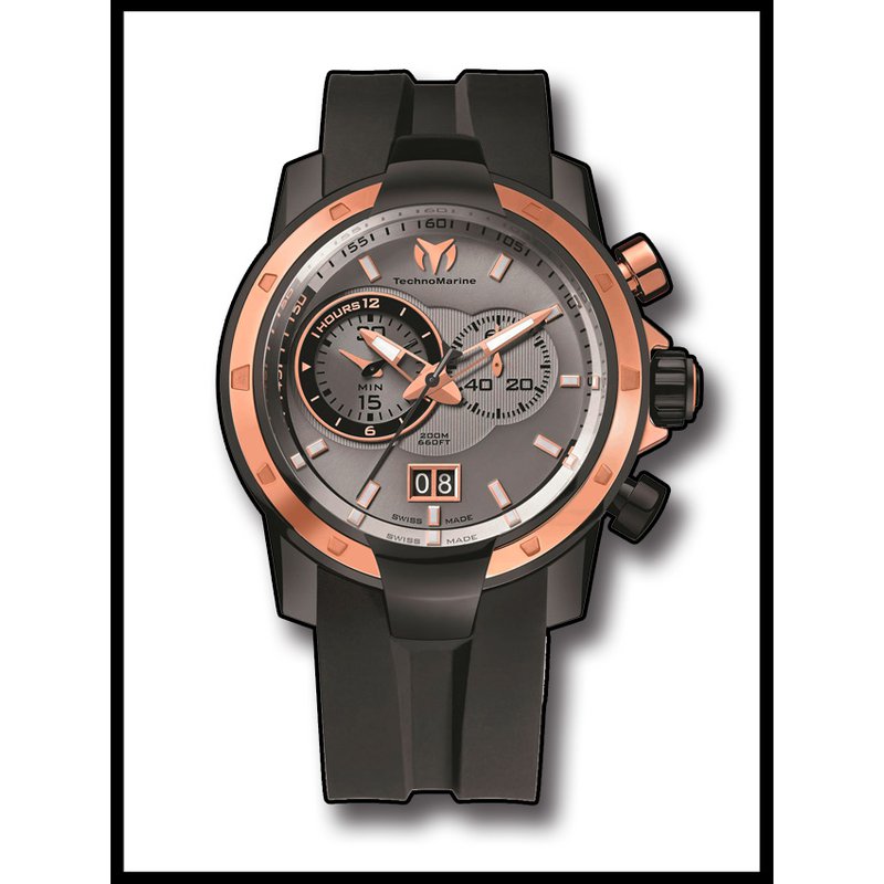 TechnoMarine TechnoMarine UF6 Chronograph SMALL SECOND - Black