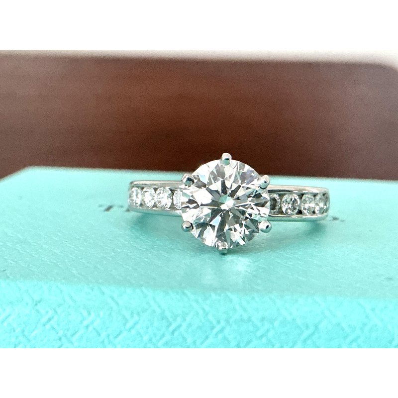 Tiffany Diamond Engagement Ring on Sale