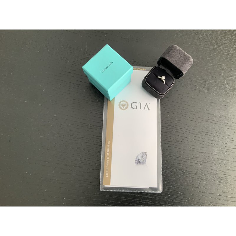 Tiffany Diamond Engagement Ring on Sale1