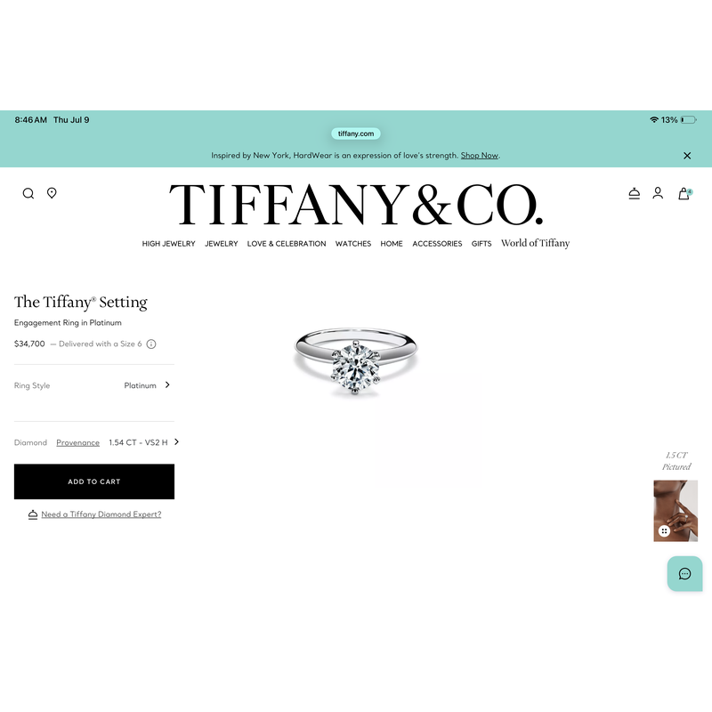 Tiffany Engagement Rings Under $800 Antique Carat Tiffany Engagement Ring – Ashley Zhang Jewelry