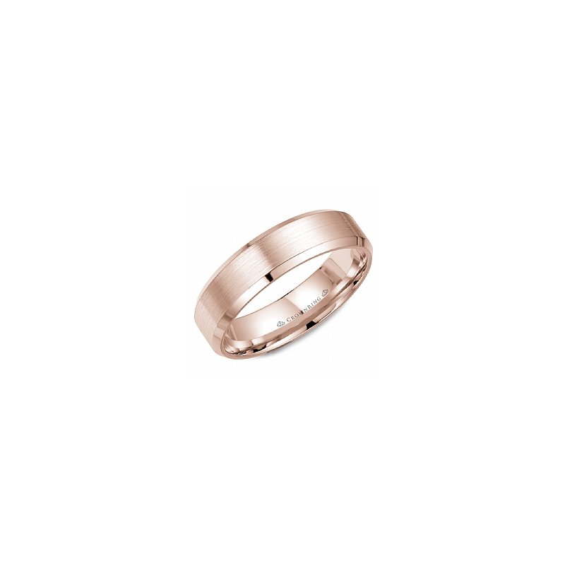 Crown Ring Rose Gold Band 405-02913 - Oshawa Jewellery Inc.