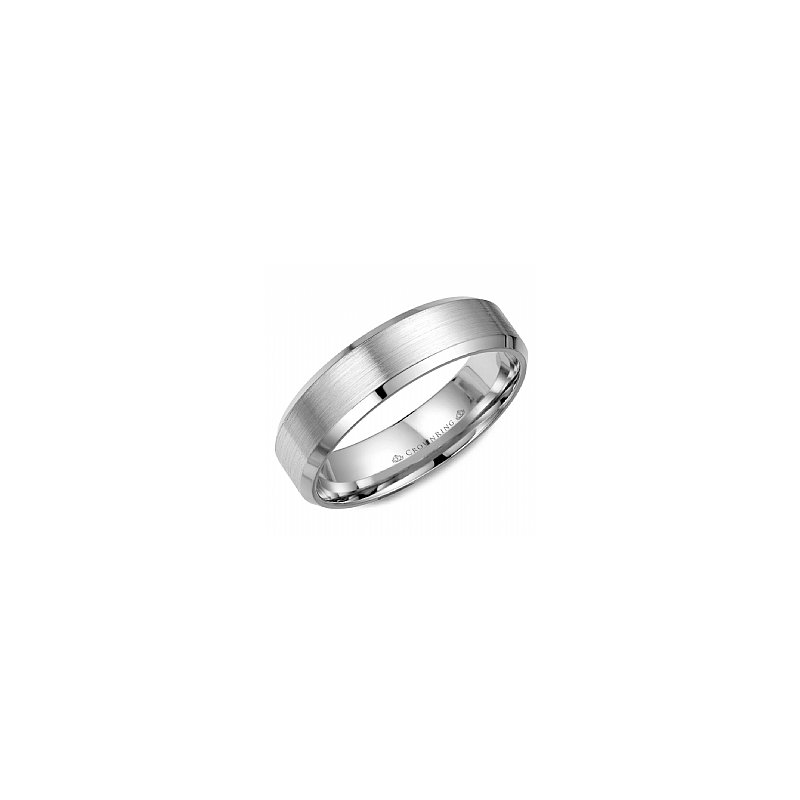 Crown Ring Platinum Band 405-02912 - Oshawa Jewellery Inc.