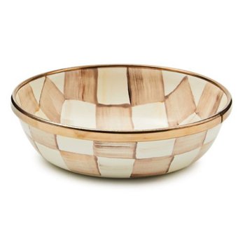 Amazon.com: MACKENZIE-CHILDS Enamel Bowl, Serving Bowl for