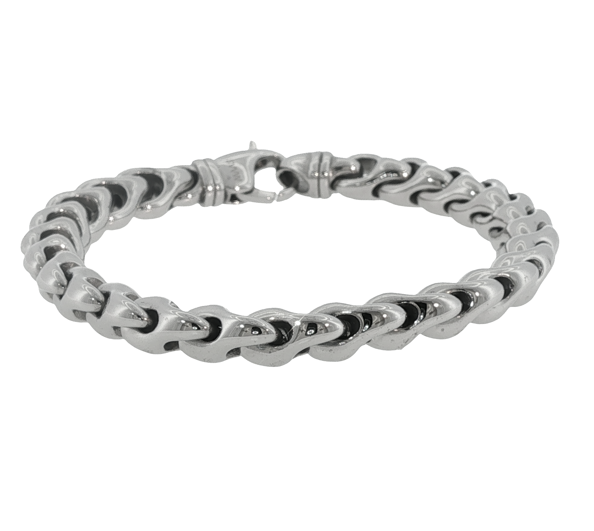 Family & Co. Stainless Steel Link Bracelet 8.5