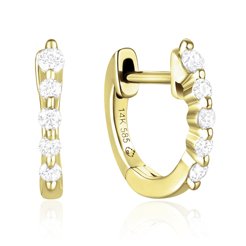 Luvente Natural Diamonds and Sapphires 14 Karat 210-01303