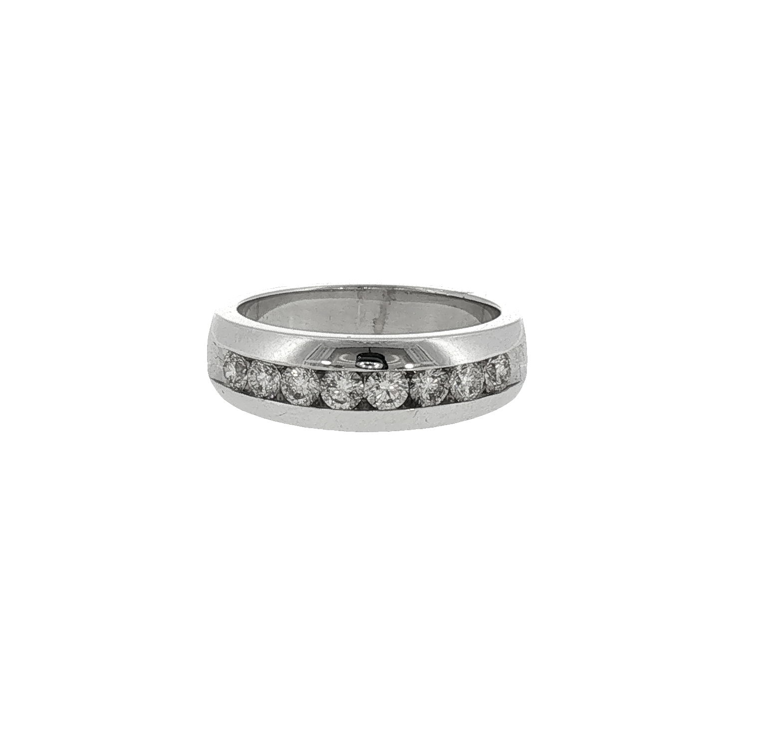 食器 Band new Artcarved 1.00 Cttw Diamond 14 Karat White Gold Band SZ 10 - No
