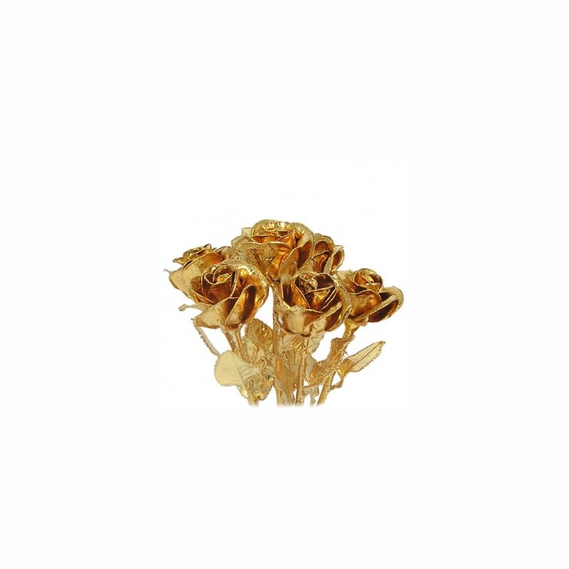 24 Karat Gold Dipped Roses Giftware 998-03953 - Family & Co